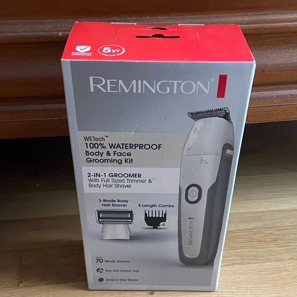 🧡 Remington 2-in-1 groomer